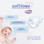 Подгузники Softlove Baby Diapers Platinum
