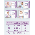 Подгузники Softlove Baby Diapers Platinum