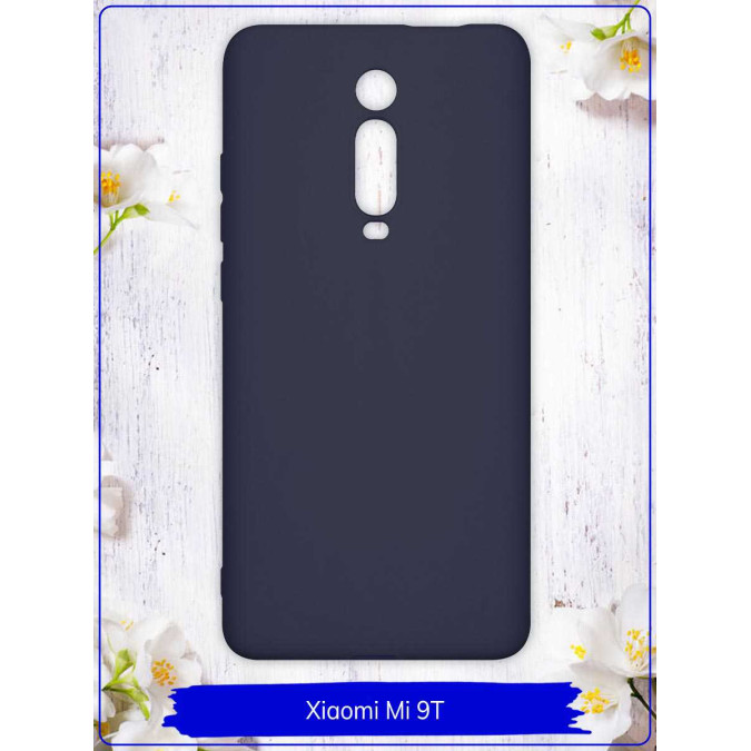 Чехол для Xiaomi Mi 9T / Xiaomi Mi 9T Pro / Xiaomi Redmi K20 / Xiaomi Redmi K20 Pro. Силиконовый. Темно-синий.