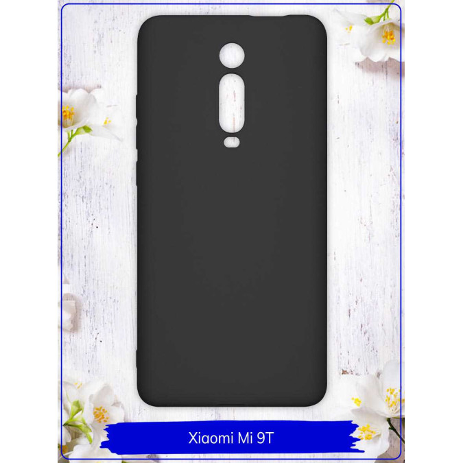 Чехол для Xiaomi Mi 9T / Xiaomi Mi 9T Pro / Xiaomi Redmi K20 / Xiaomi Redmi K20 Pro. Силиконовый. Черный.