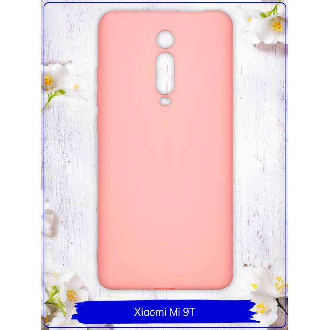 Чехол для Xiaomi Mi 9T / Xiaomi Mi 9T Pro / Xiaomi Redmi K20 / Xiaomi Redmi K20 Pro. Силиконовый. Розовый.