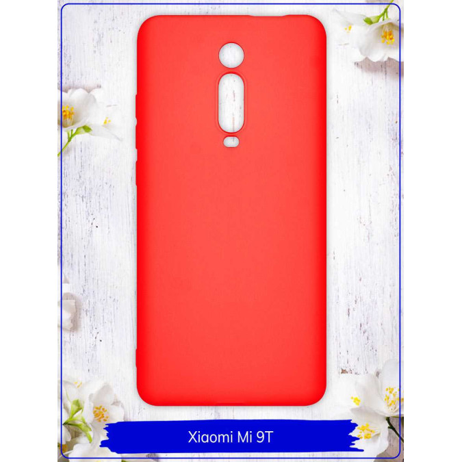 Чехол для Xiaomi Mi 9T / Xiaomi Mi 9T Pro / Xiaomi Redmi K20 / Xiaomi Redmi K20 Pro. Силиконовый. Красный.