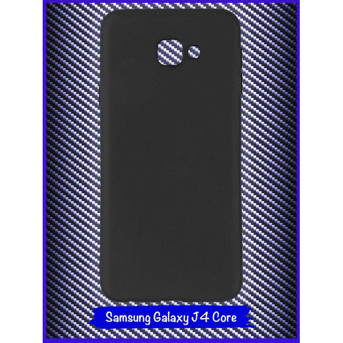 Чехол для Samsung Galaxy J4 Core (SM-J410F). Силиконовый. Черный.