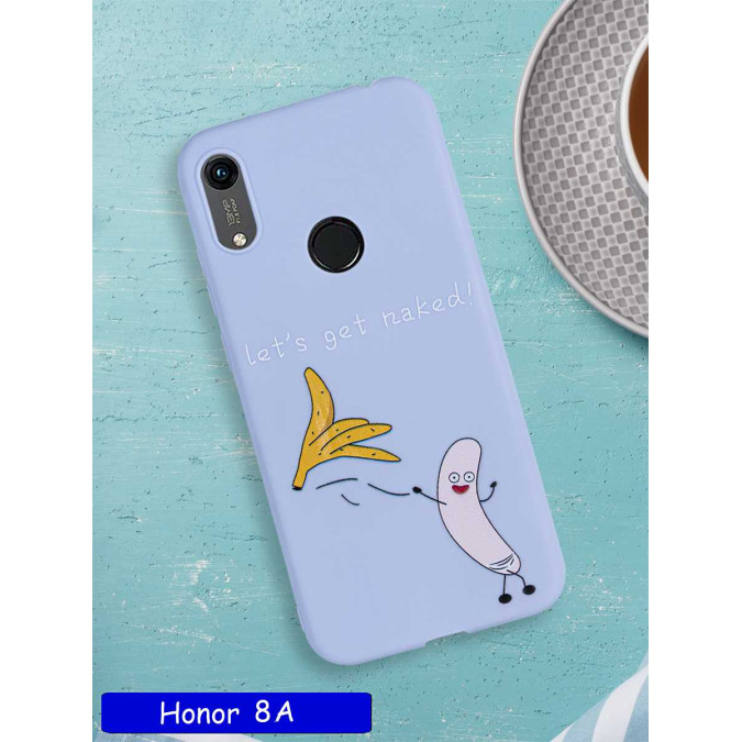 Чехол дизайнерский для Huawei Honor 8A / Huawei Y6s (2019) / Huawei Y6 Prime (2019). Let's get naked!.