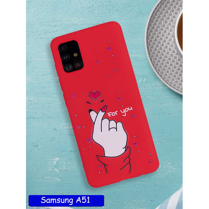 Чехол дизайнерский для Samsung Galaxy A51. For you.