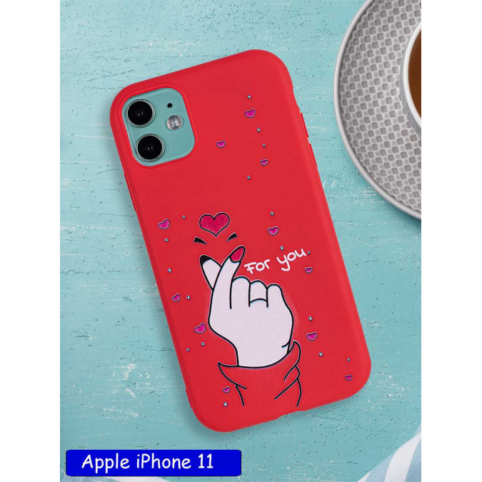 Чехол дизайнерский для Apple Iphone 11. For you.