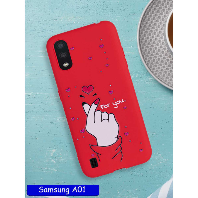 Чехол дизайнерский для Samsung Galaxy A01. For you.