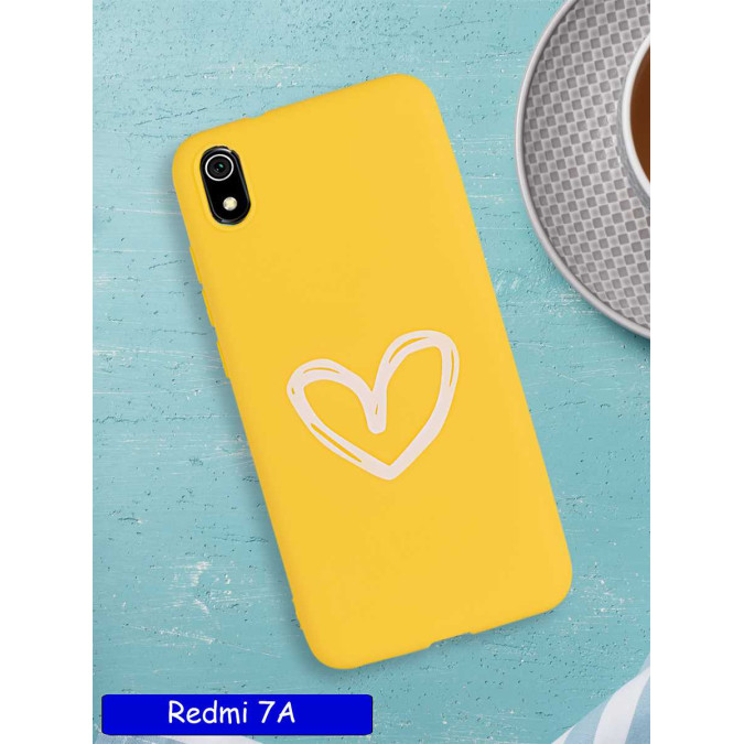 Чехол дизайнерский для Xiaomi Redmi 7A. Heart.