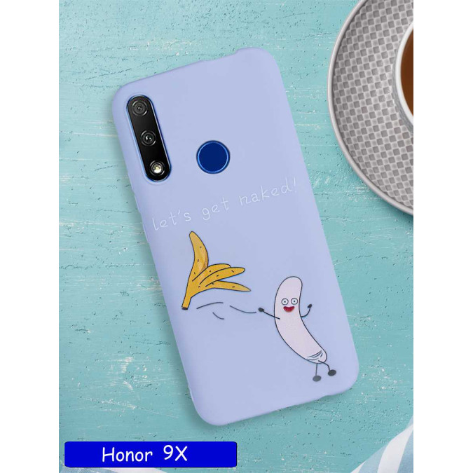 Чехол дизайнерский для Huawei Honor 9X / Huawei P Smart Z / Huawei Y9 Prime 2019. Let's get naked!.