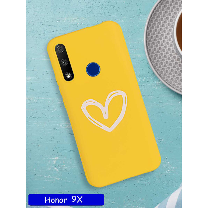 Чехол дизайнерский для Huawei Honor 9X / Huawei P Smart Z / Huawei Y9 Prime 2019. Heart.