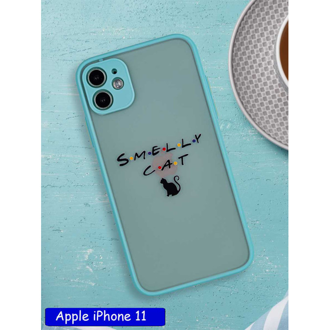 Чехол дизайнерский для Apple Iphone 11. Smelly Cat.