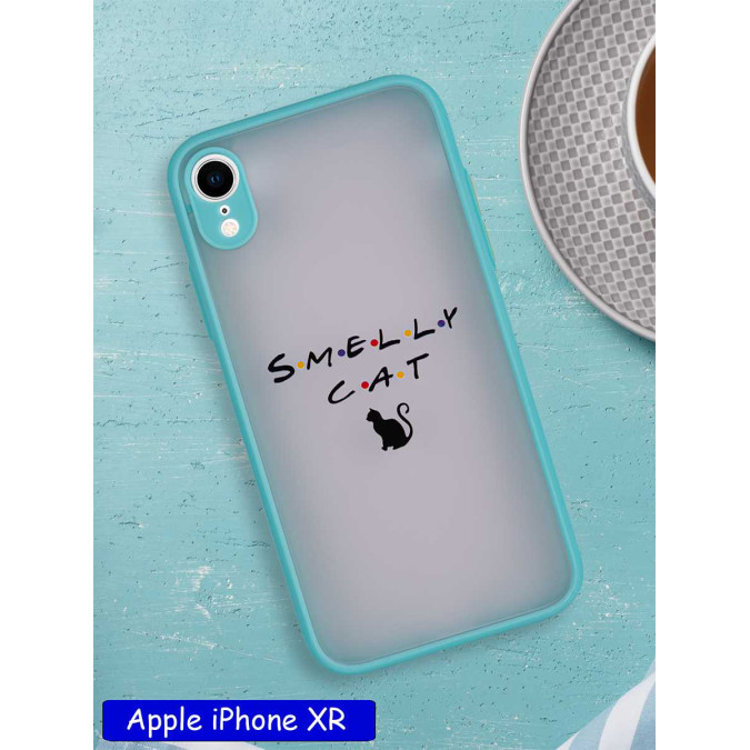 Чехол дизайнерский для Apple Iphone XR. Smelly Cat.