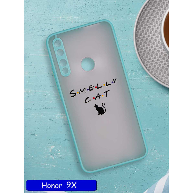 Чехол дизайнерский для Huawei Honor 9X / Huawei P Smart Z / Huawei Y9 Prime 2019. Smelly Cat.