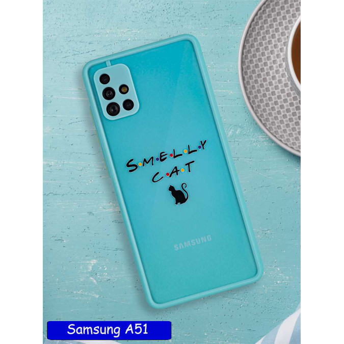 Чехол дизайнерский для Samsung Galaxy A51. Smelly Cat.