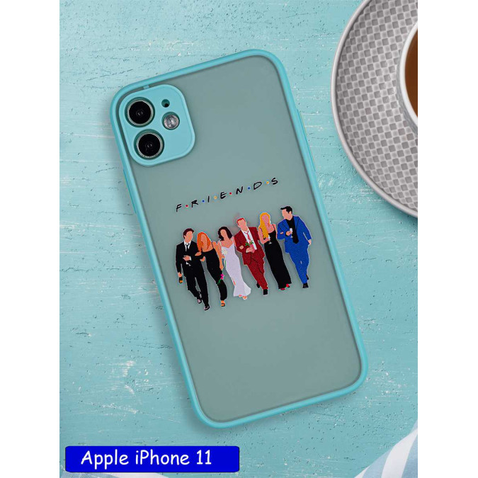 Чехол дизайнерский для Apple Iphone 11. Friends.