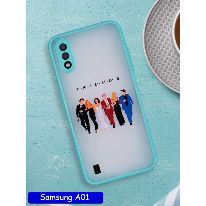 Чехол дизайнерский для Samsung Galaxy A01. Friends.