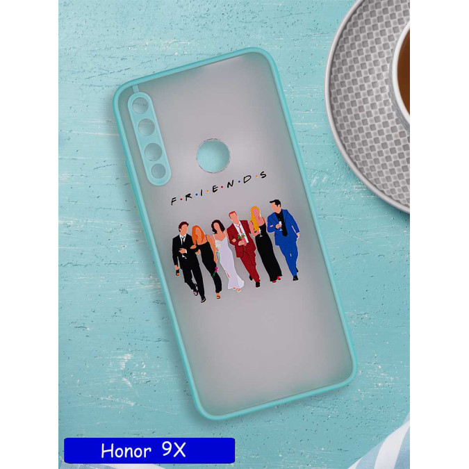 Чехол дизайнерский для Huawei Honor 9X / Huawei P Smart Z / Huawei Y9 Prime 2019. Friends.