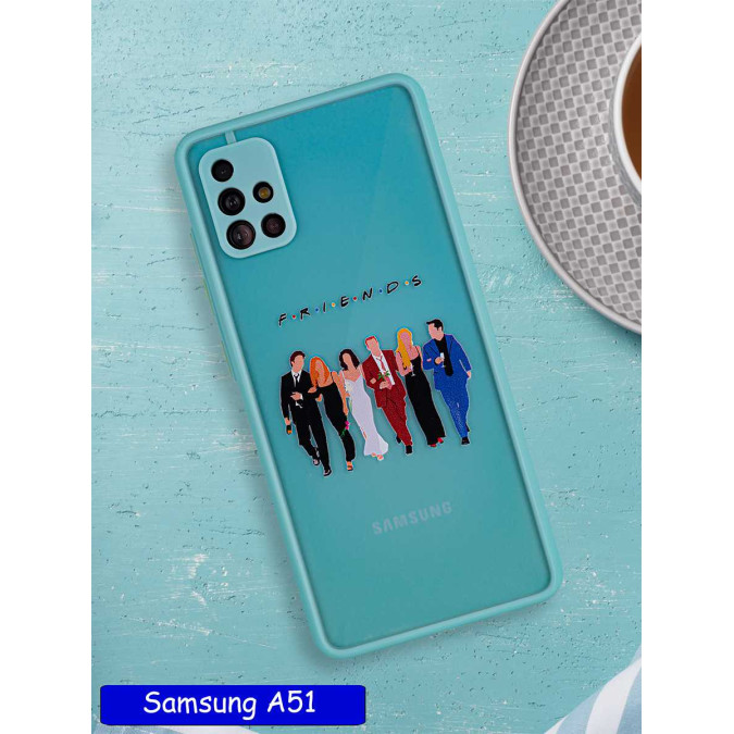 Чехол дизайнерский для Samsung Galaxy A51. Friends.