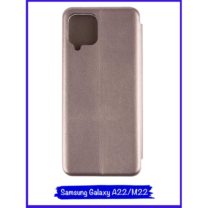 Чехол-книжка для Samsung Galaxy A22 / Samsung Galaxy M22. Серый.