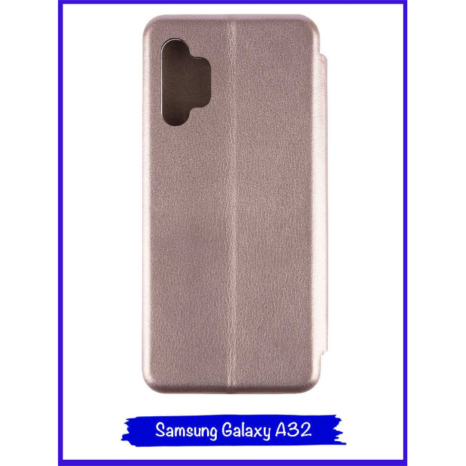 Чехол-книжка для Samsung Galaxy A32. Серый.