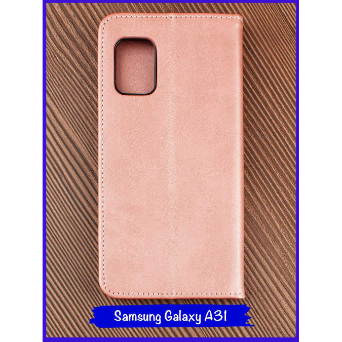 Чехол-книжка Ultra для Samsung Galaxy A31. Розовый.