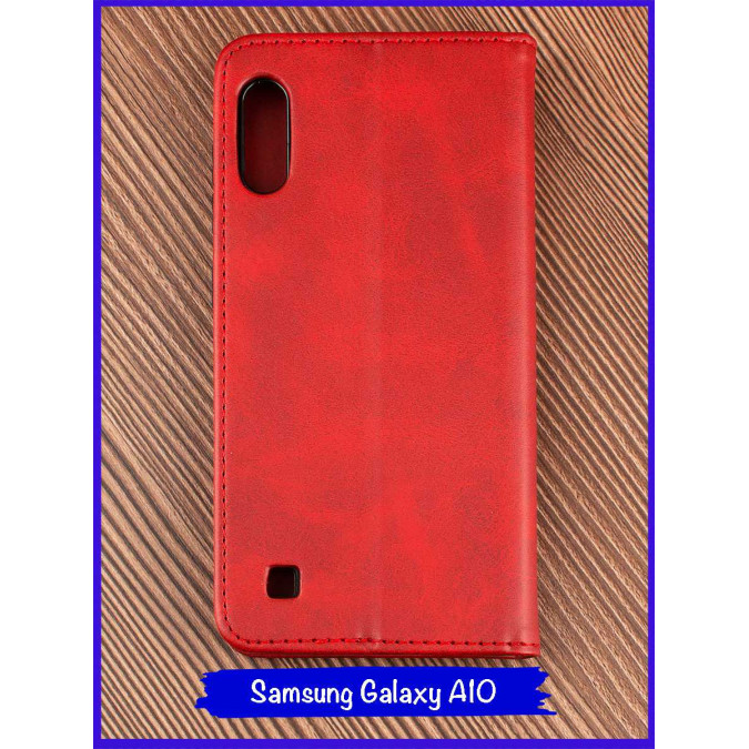 Чехол-книжка Ultra для Samsung Galaxy A10. Красный.