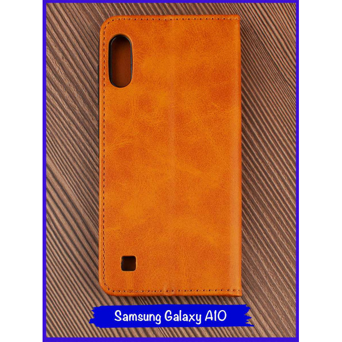 Чехол-книжка Ultra для Samsung Galaxy A10. Светло-коричневый.