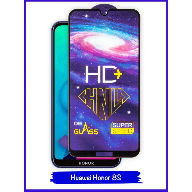 Стекло для Huawei Honor 8S / Huawei Y5 2019. Black. CHNLD.