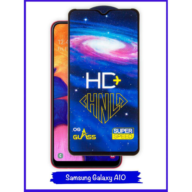 Стекло для Samsung Galaxy A10. Black. CHNLD.