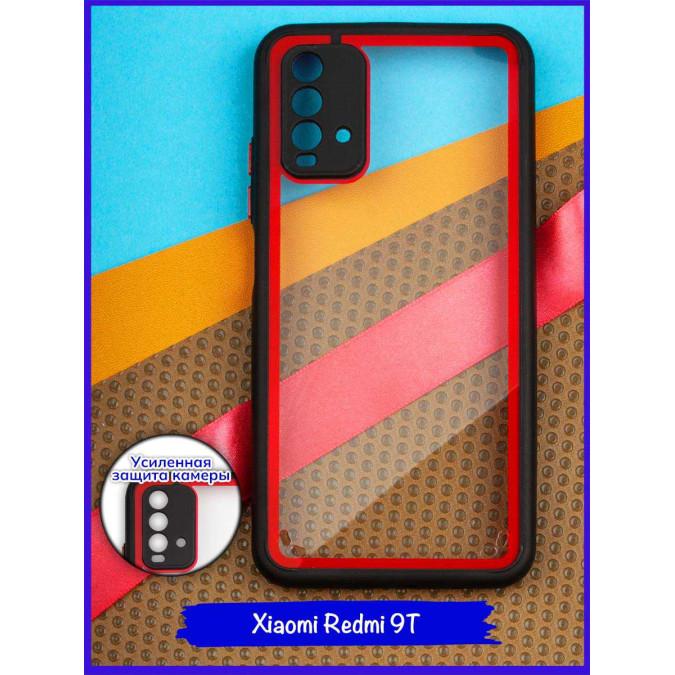 Чехол дизайнерский для Xiaomi Redmi 9T 2021 / Xiaomi Redmi Note 9 4G. Черная рамка.