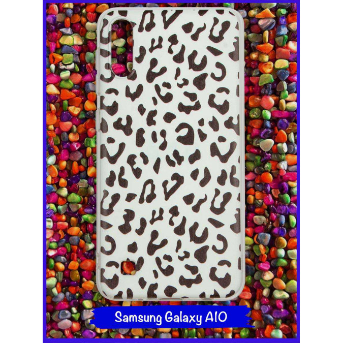 Чехол дизайнерский для Samsung Galaxy A10. Леопард 2.