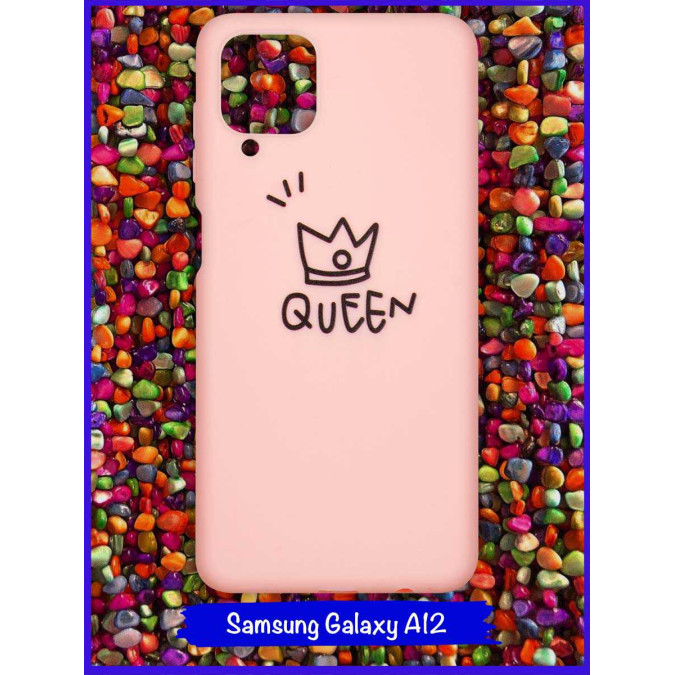 Чехол дизайнерский для Samsung Galaxy A12. Queen.