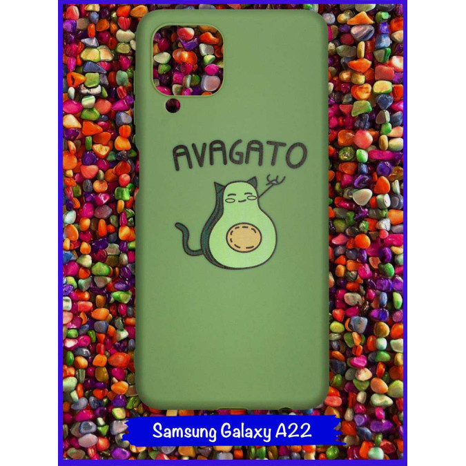 Чехол дизайнерский для Samsung Galaxy A22. Avagato.