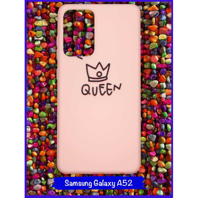 Чехол дизайнерский для Samsung Galaxy A52. Queen.