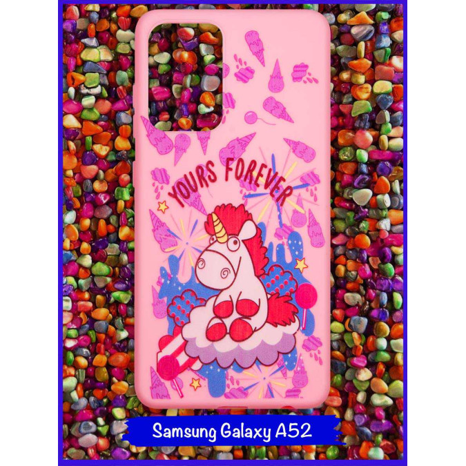 Чехол дизайнерский для Samsung Galaxy A52. Yours forever.