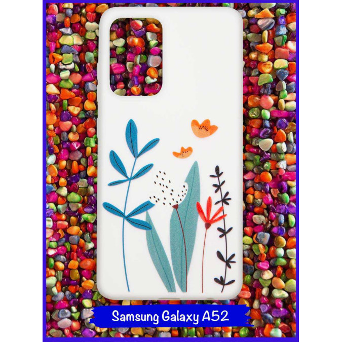 Чехол дизайнерский для Samsung Galaxy A52. Природа.