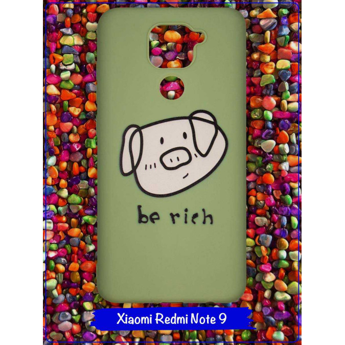 Чехол дизайнерский для Xiaomi Redmi Note 9 / Xiaomi Redmi 10X 4G / Xiaomi Redmi 10X PRO 4G. Be rich.