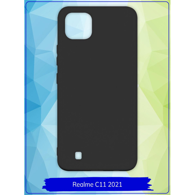 Чехол для Realme C11 2021 / Realme C20. Черный.