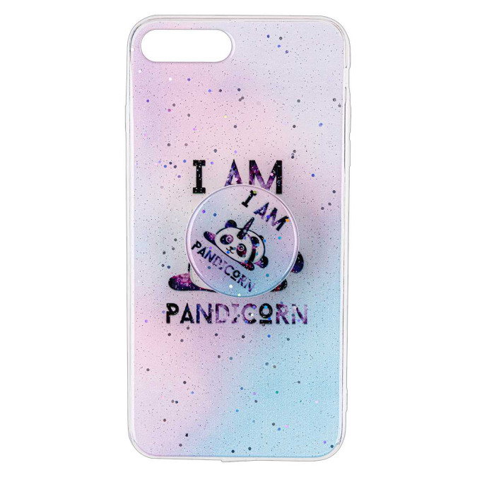 Чехол дизайнерский для Apple Iphone 7 Plus / Apple Iphone 8 Plus. I am pandicorn.