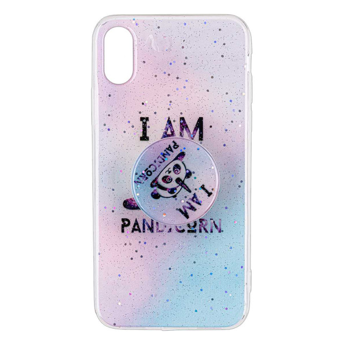 Чехол дизайнерский для Apple Iphone X / Apple Iphone XS. I am pandicorn.