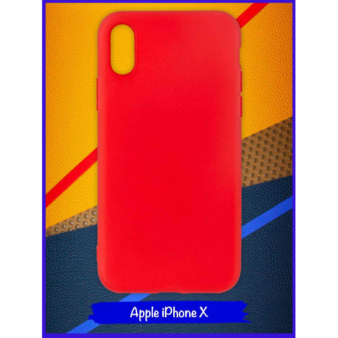 Чехол Ultra для Apple Iphone X / Apple Iphone XS. Красный.