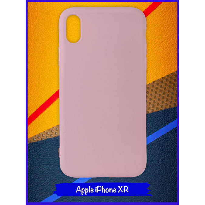 Чехол Ultra для Apple Iphone XR. Пудровый.