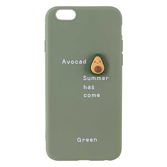 Чехол 3D для Apple Iphone 6 / Apple Iphone 6S. Авокадо. Avocado Summer has come.