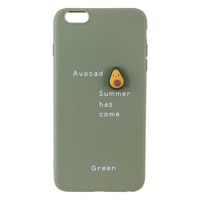 Чехол 3D для Apple Iphone 6 Plus. Авокадо. Avocado Summer has come.