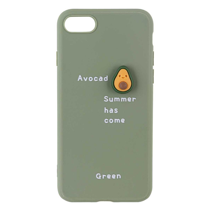 Чехол 3D для Apple Iphone 7 / Apple Iphone 8. Авокадо. Avocado Summer has come.