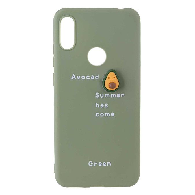 Чехол 3D для Huawei Honor 8A / Huawei Y6s (2019) / Huawei Y6 Prime (2019). Авокадо. Avocado Summer has come.