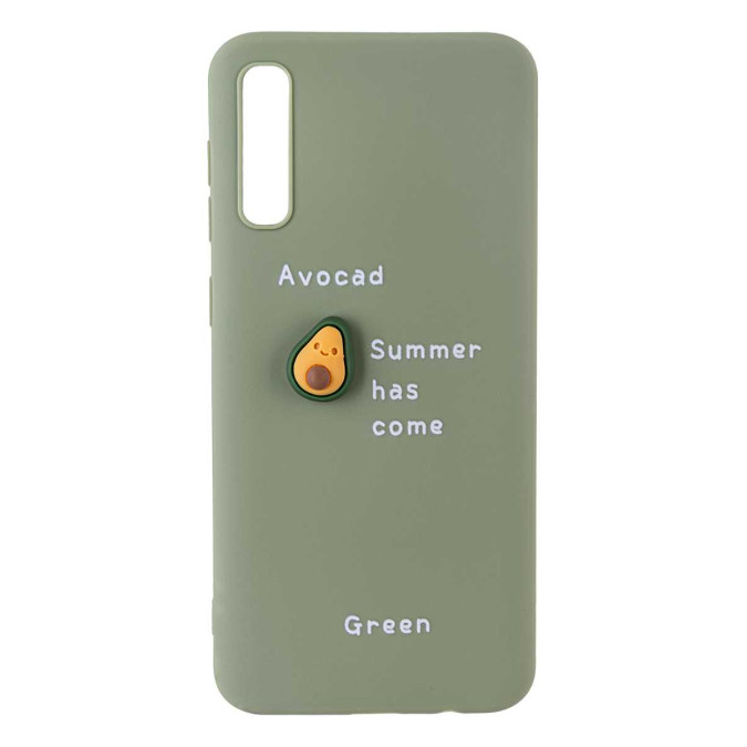 Чехол 3D для Samsung Galaxy A50. Авокадо. Avocado Summer has come.