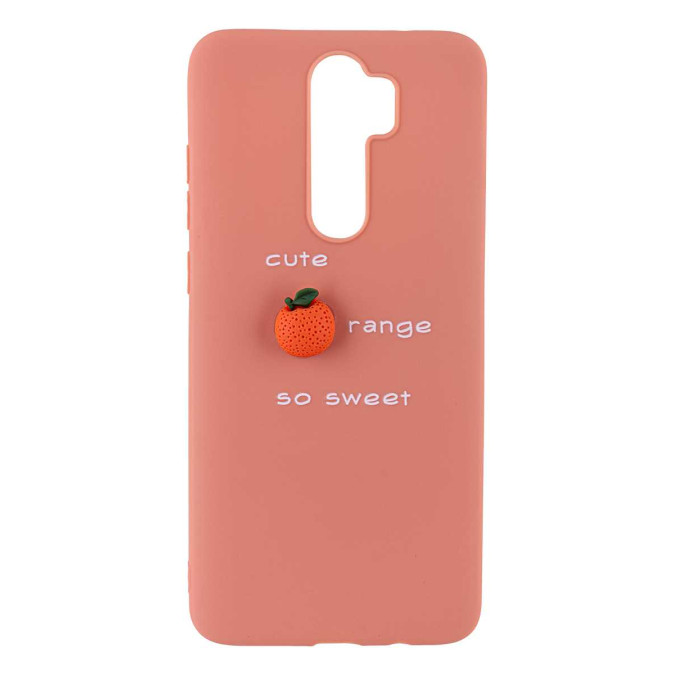 Чехол 3D для Xiaomi Redmi Note 8 Pro. Апельсин. Cute orange so sweet.