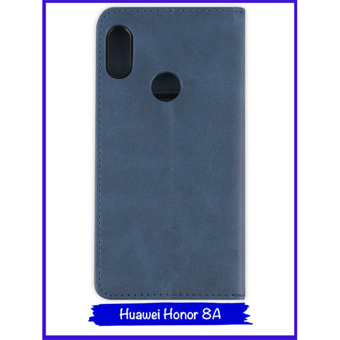 Чехол-книжка Ultra для Huawei Honor 8A / Huawei Y6s (2019) / Huawei Y6 Prime (2019). Синий.