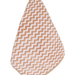 Полотенце кухонное. Волна. Светло-коричневое.